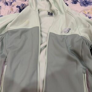 New Balance Men  Mint and Gray Ski Jacket xl